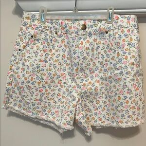 Billabong NWOT Neon Floral Print Shorts 31